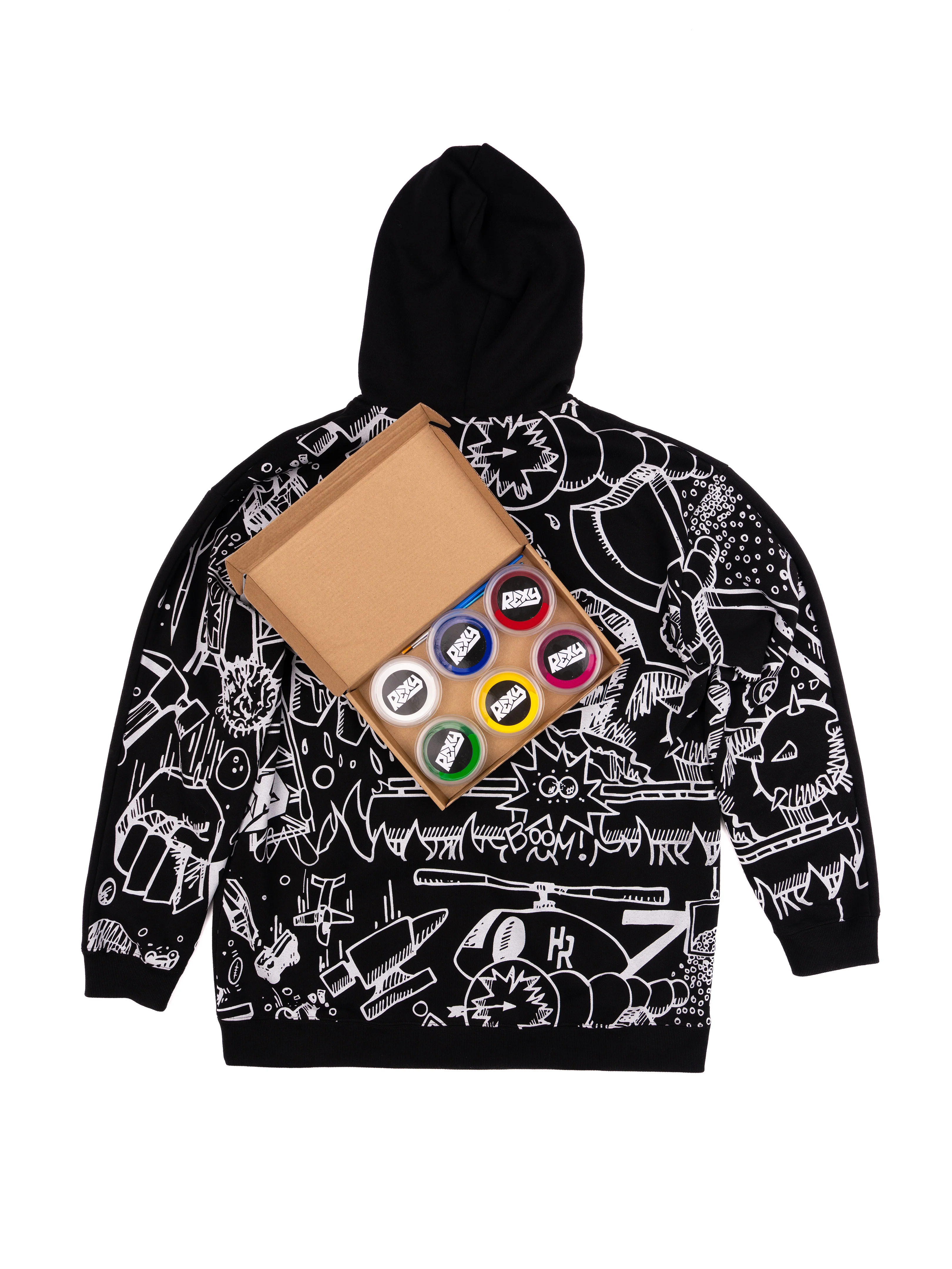 The Artist Hoodie with Paint Kit - Image 4