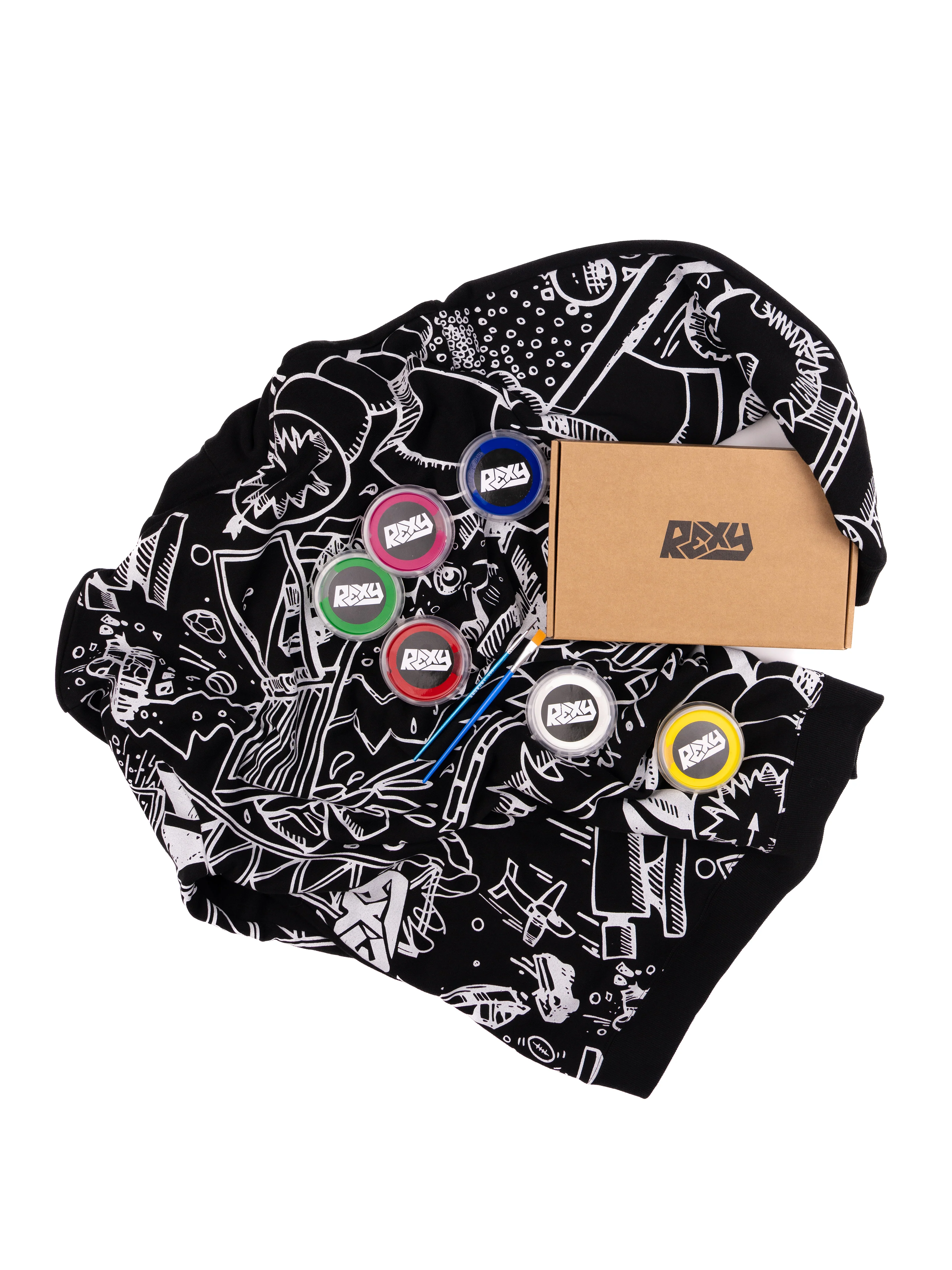 The Artist Hoodie with Paint Kit - Image 7