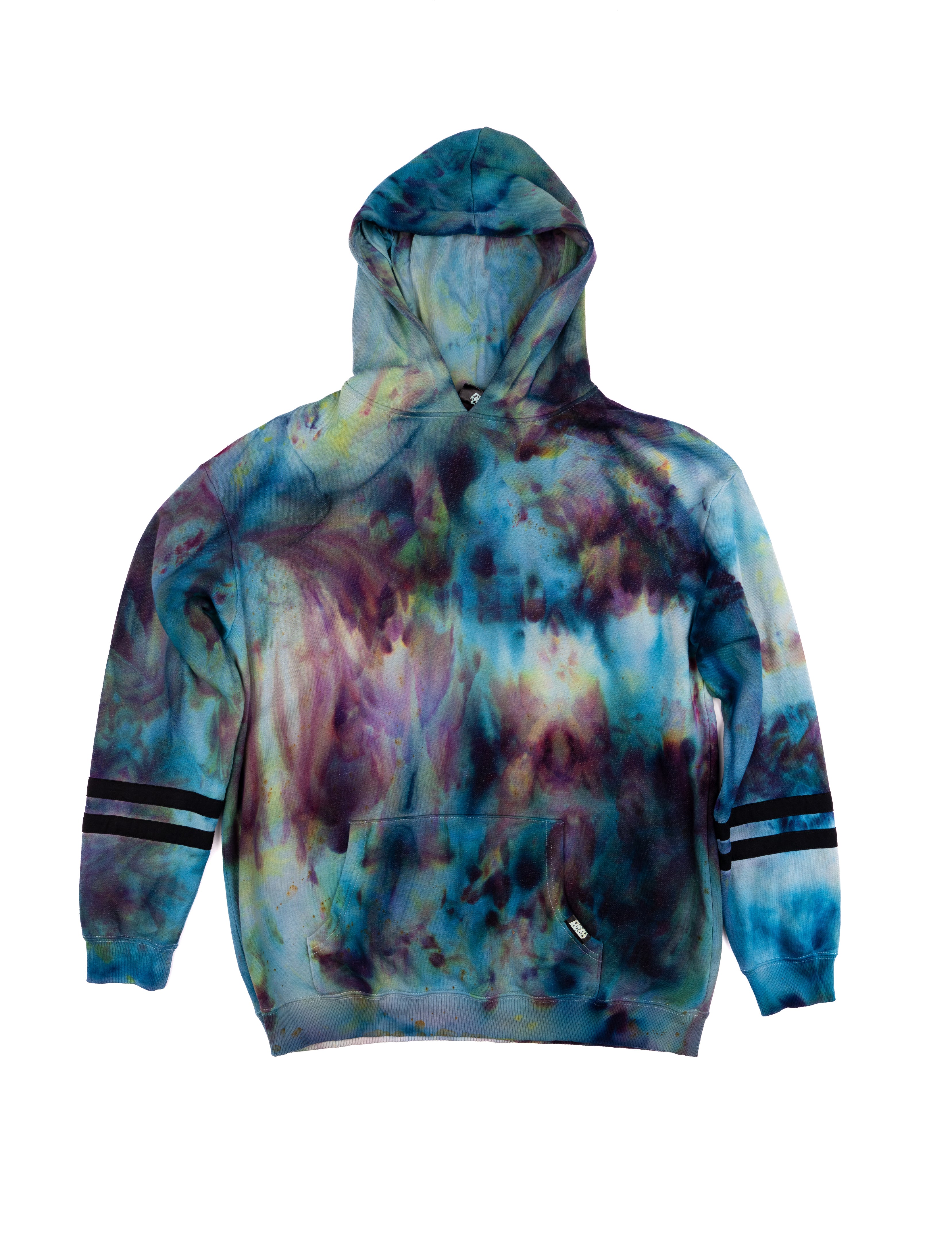 GALAXY BLUE Tie-Dye Hoodie - Image 4