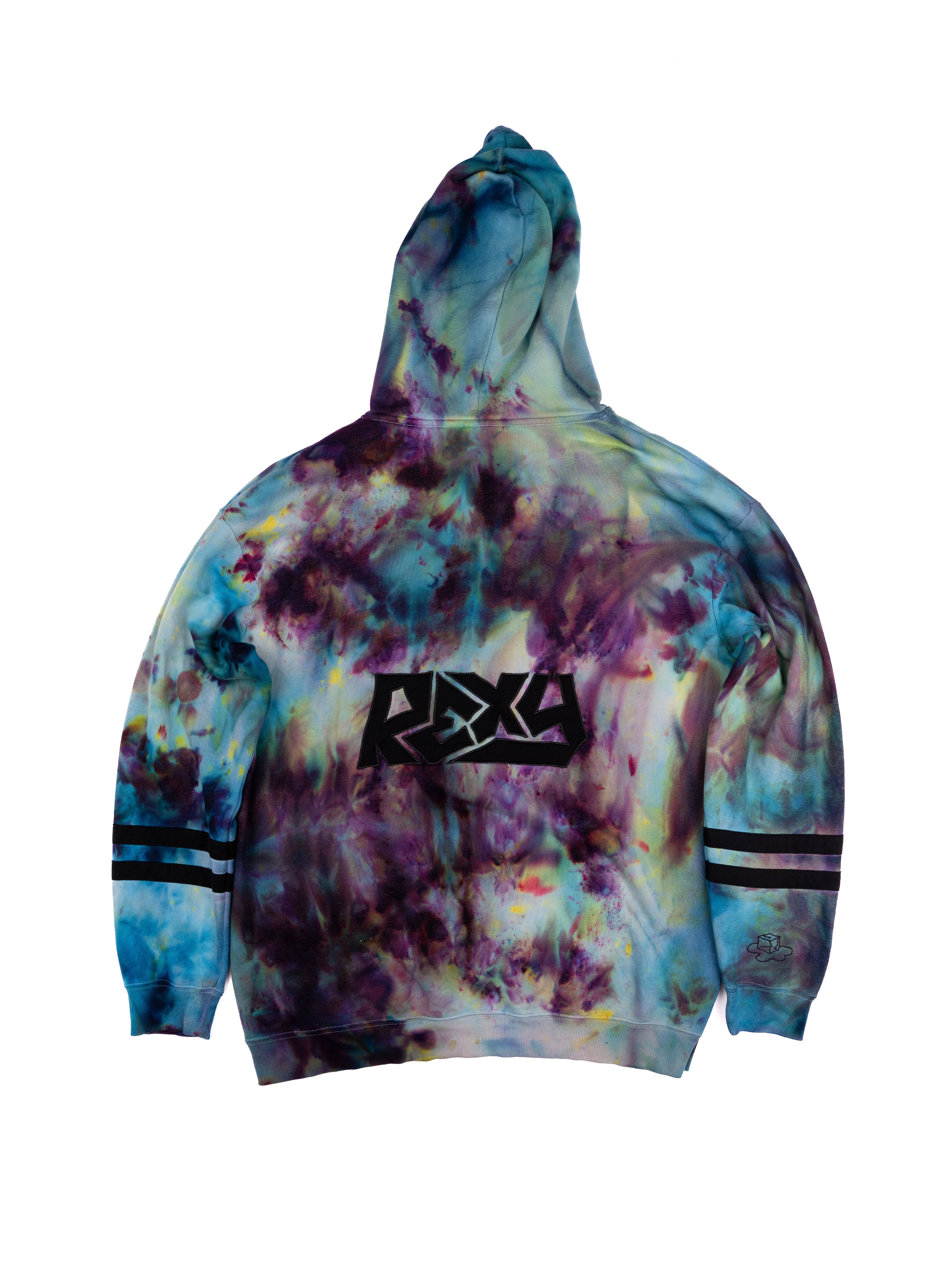 GALAXY BLUE Tie-Dye Hoodie - Image 8
