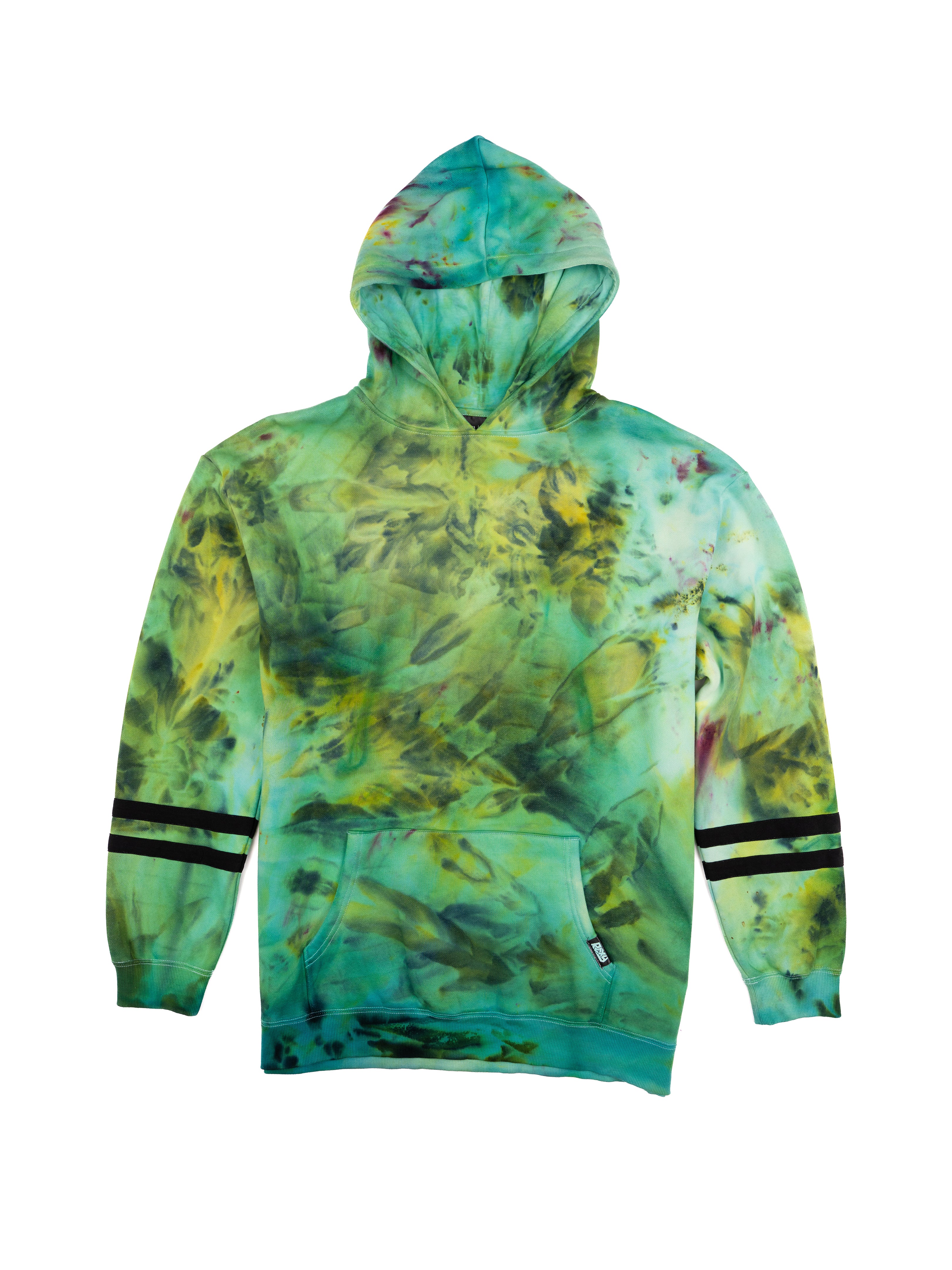 EMERALD GREEN Tie-Dye Hoodie - Image 4