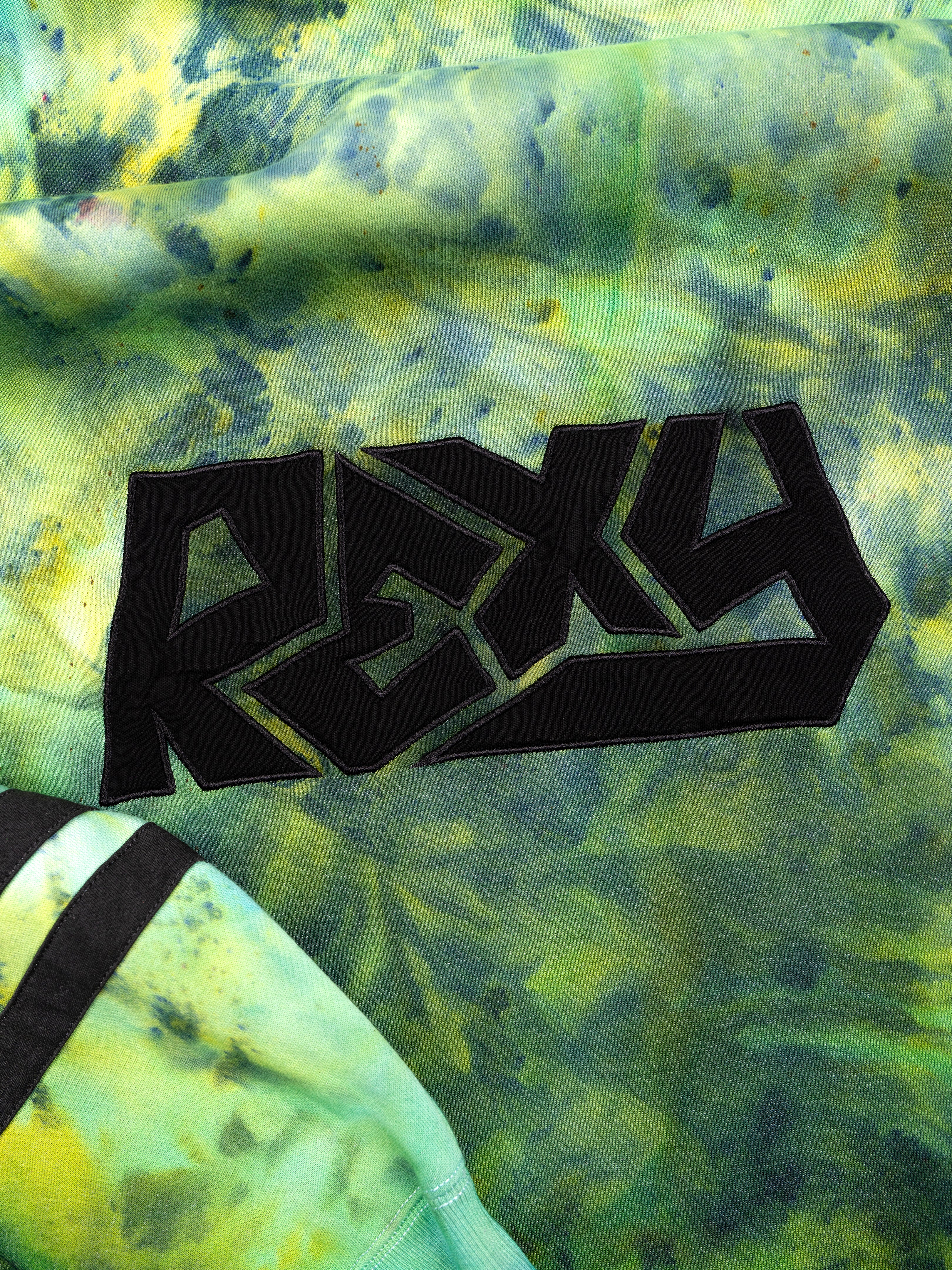 EMERALD GREEN Tie-Dye Hoodie - Image 6