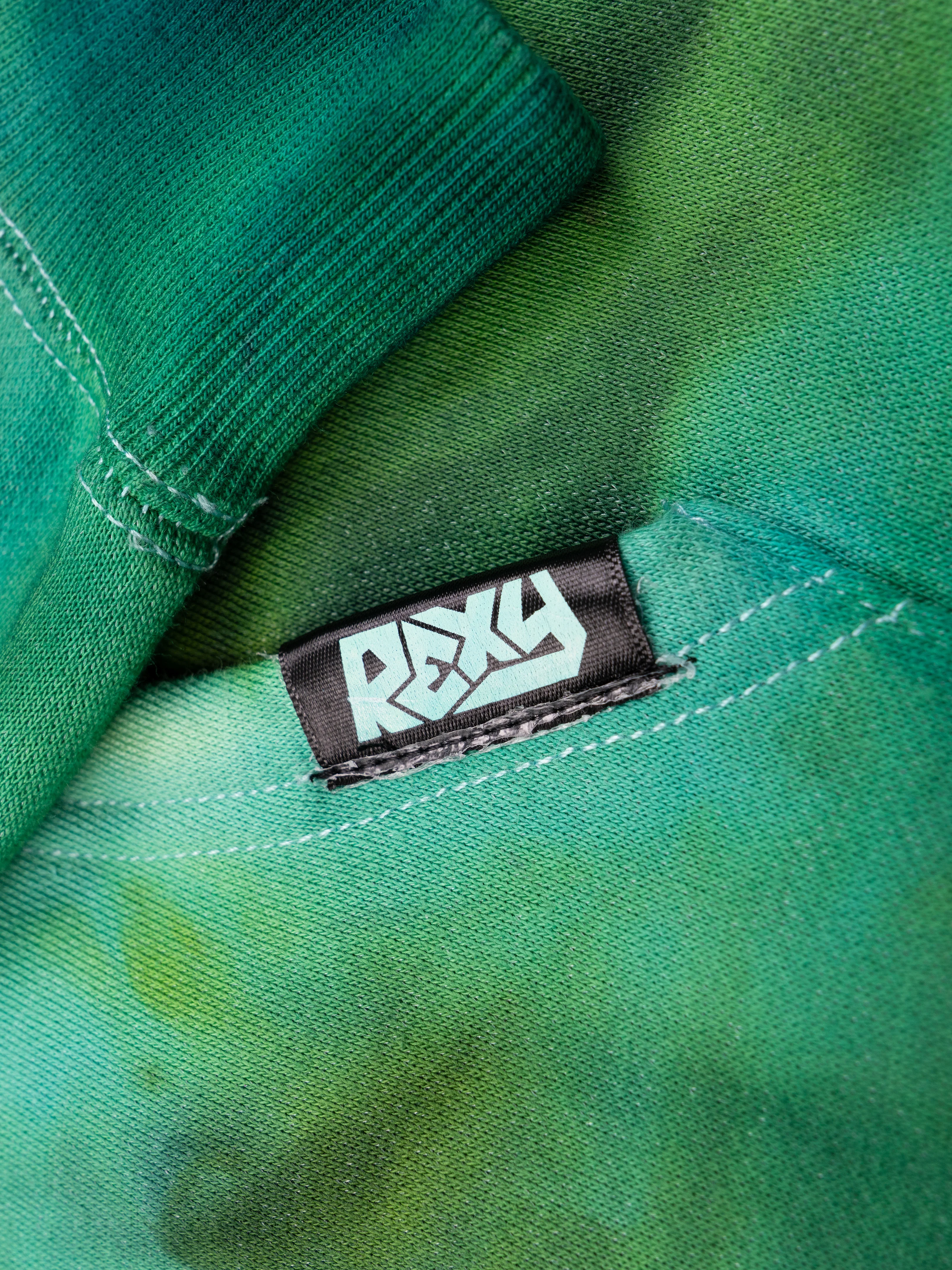 EMERALD GREEN Tie-Dye Hoodie - Image 7