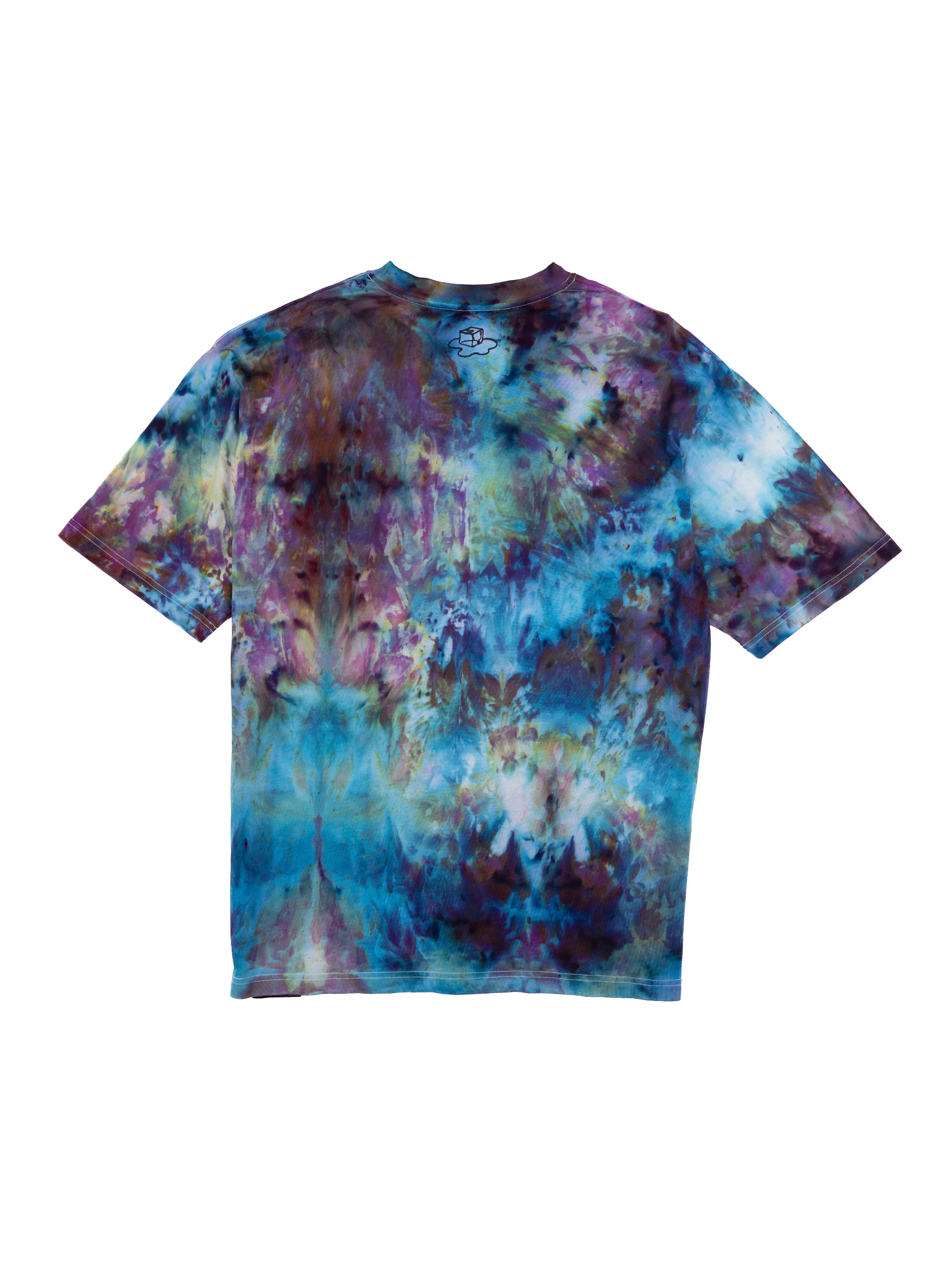 GALAXY BLUE Tie-dye Tee - Image 4