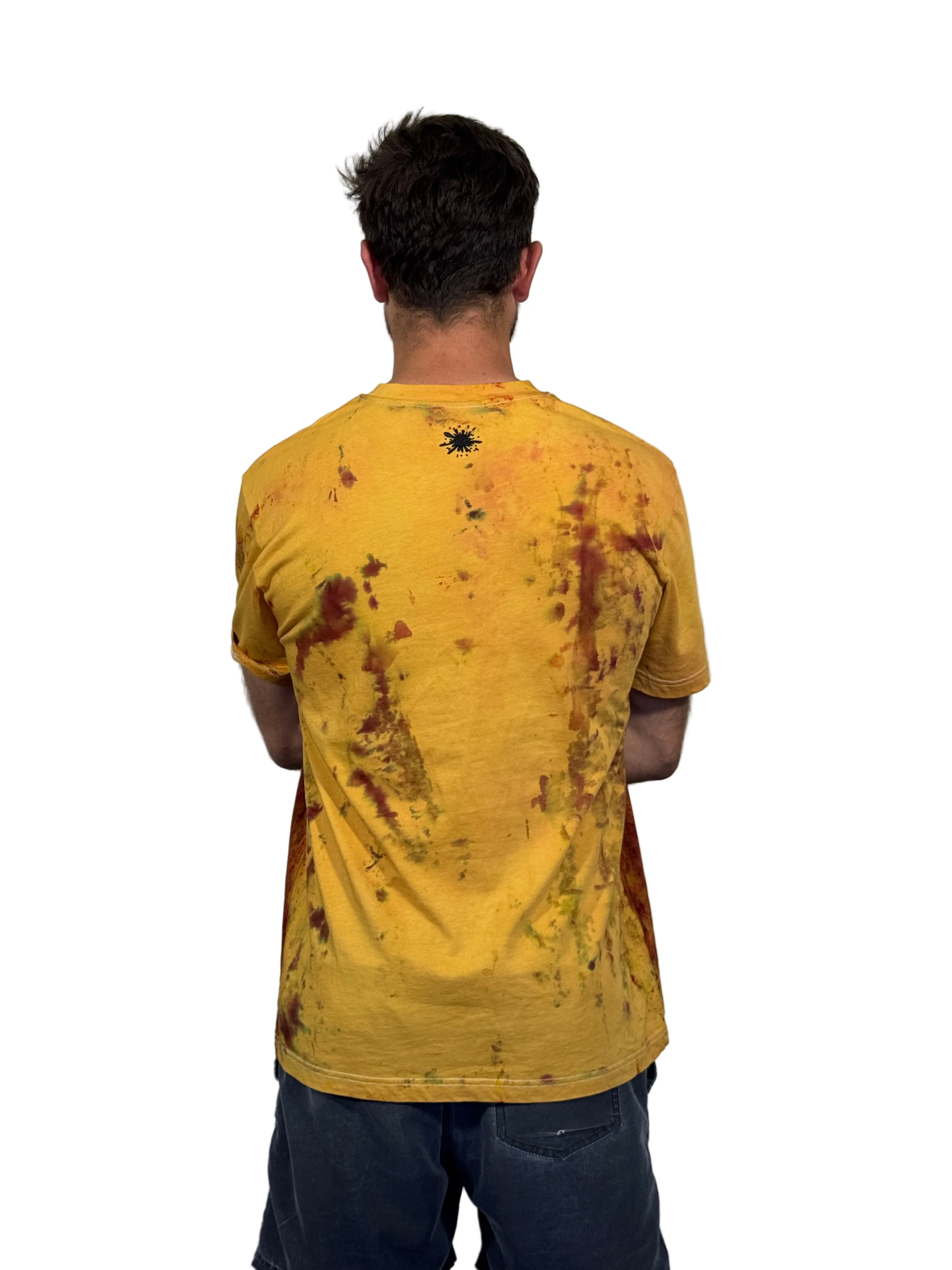 FLAME RED Tie-Dye Tee - Image 3
