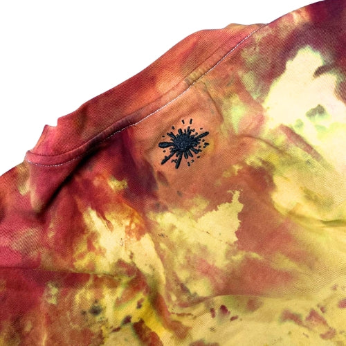 FLAME RED Tie-Dye Tee - Image 5
